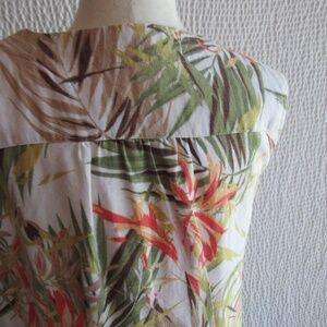 J Jill Love Linen Dress MP M Petite Side Pockets Fully Lined Shift Pullover
